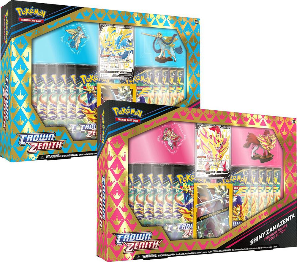 Pokemon TCG Crown Zenith Crown Zenith Premium Figure Collection Set of 2 sealed box