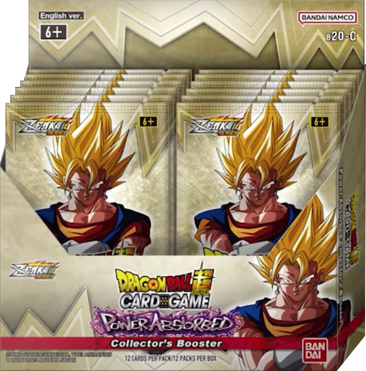 Dragon Ball Super Card Game Power Absorbed Power Absorbed Collector Booster Box sealed box