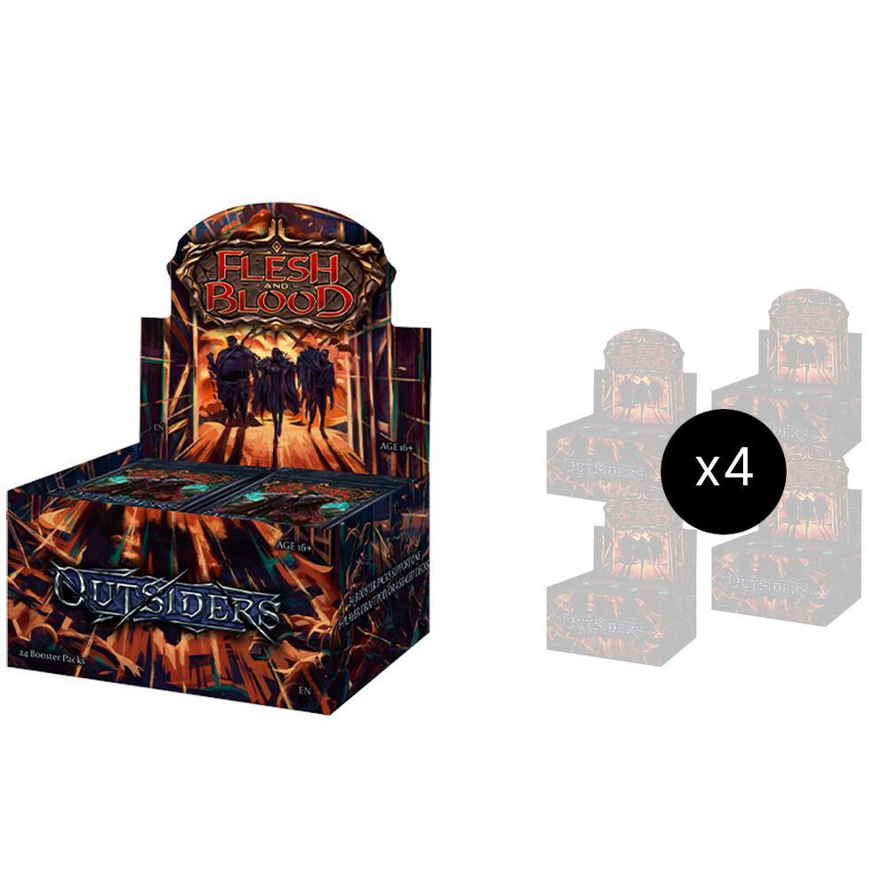 Flesh and Blood TCG Outsiders Outsiders Booster Box Case sealed box