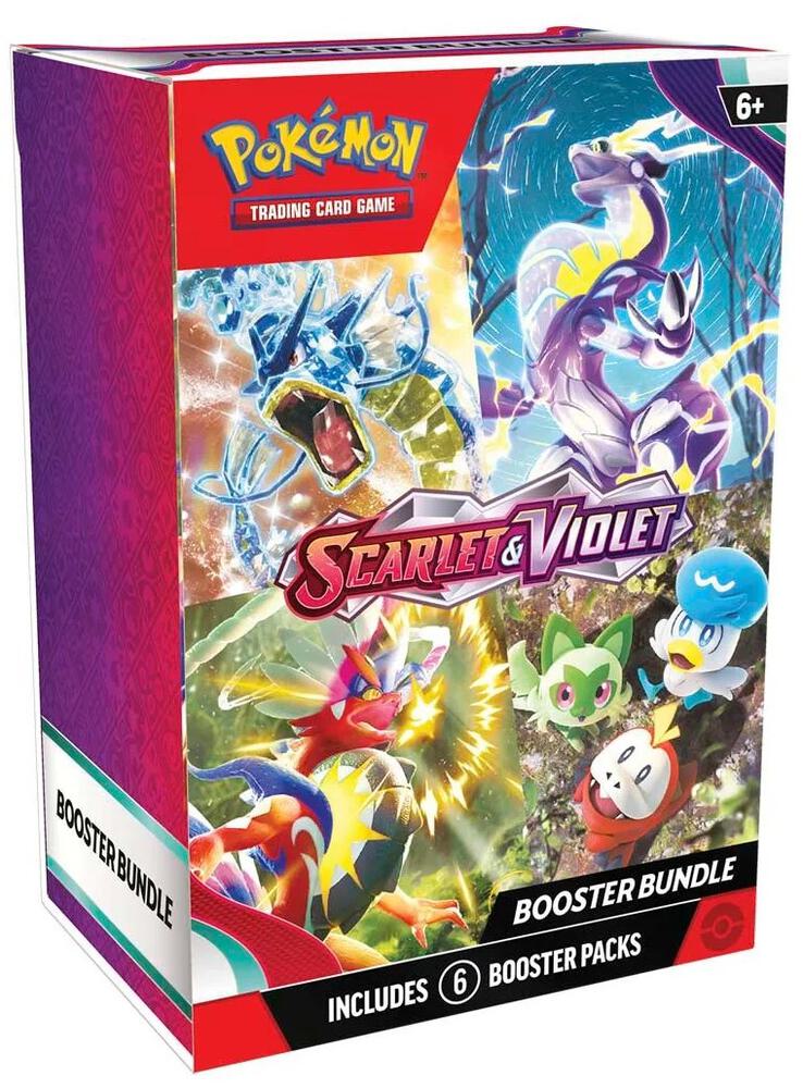 Pokemon TCG Scarlet and Violet Scarlet and Violet Booster Bundle sealed box