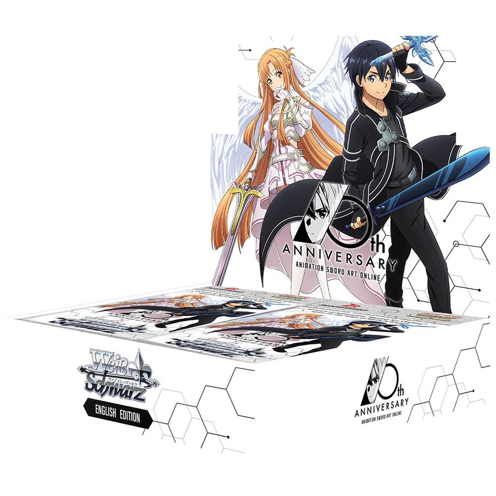 Weiss Schwarz Sword Art Online Animation 10th Anniversary Sword Art Online Animation 10th Anniversary Booster Box sealed box