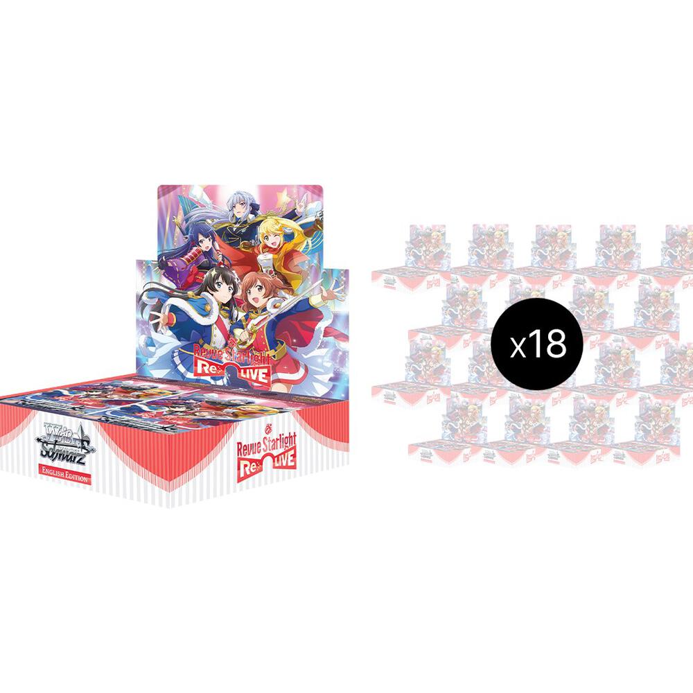 Weiss Schwarz Revue Starlight Re LIVE Revue Starlight Re LIVE Booster Box Case sealed box