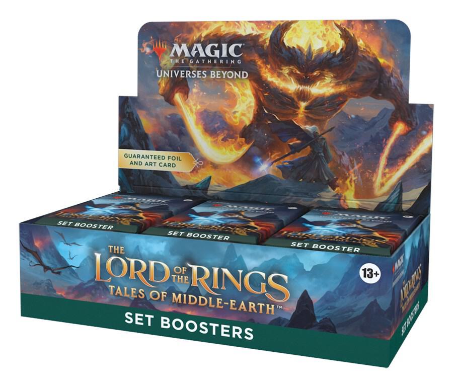 Magic the Gathering Universes Beyond The Lord of the Rings Tales of Middle earth Universes Beyond The Lord of the Rings Tales of Middle earth Set Booster Box sealed box