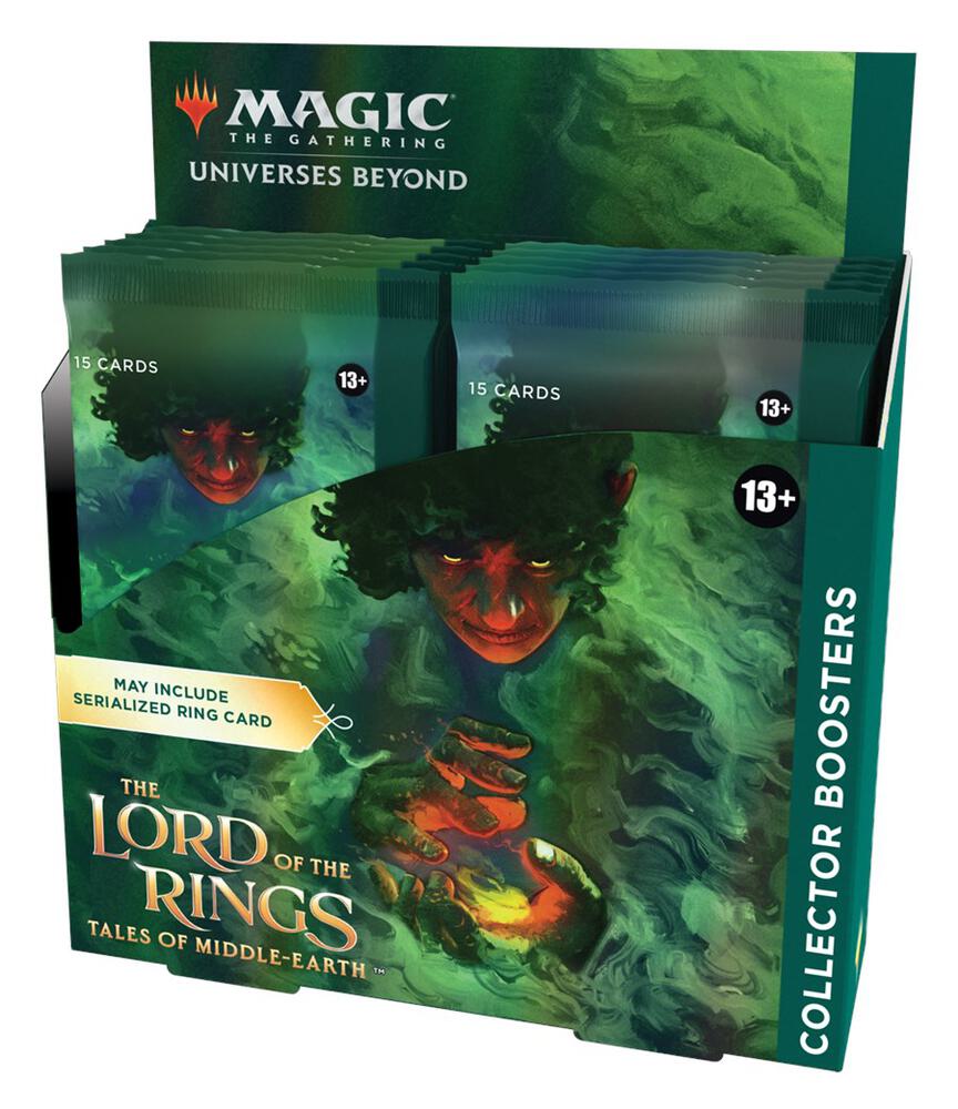 Magic the Gathering Universes Beyond The Lord of the Rings Tales of Middle earth Universes Beyond The Lord of the Rings Tales of Middle earth Collector Booster Display booster pack