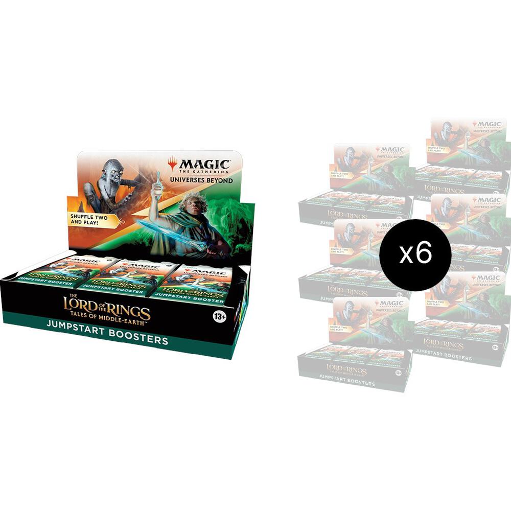 Magic the Gathering Universes Beyond The Lord of the Rings Tales of Middle earth Universes Beyond The Lord of the Rings Tales of Middle earth Jumpstart Booster Box Case sealed box