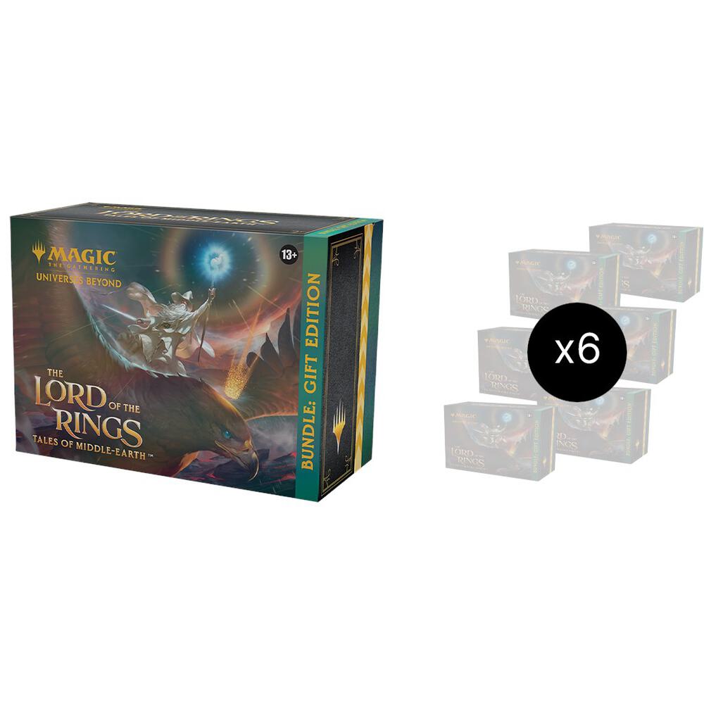 Magic the Gathering Universes Beyond The Lord of the Rings Tales of Middle earth Universes Beyond The Lord of the Rings Tales of Middle earth Gift Bundle Case sealed box