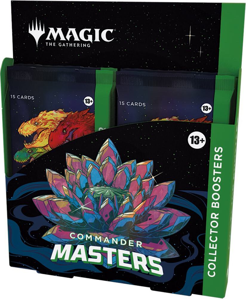 Magic the Gathering Commander Masters Commander Masters Collector Booster Box sealed box