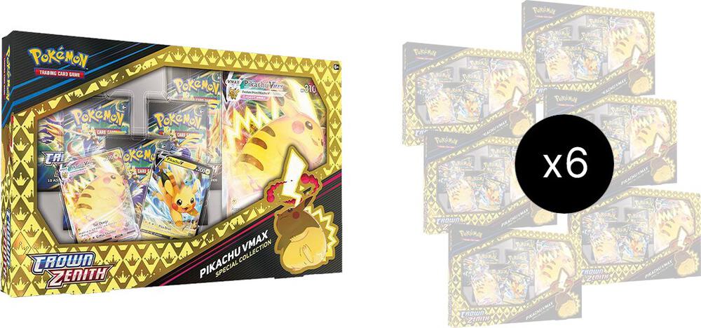Pokemon TCG Crown Zenith Crown Zenith Pikachu VMAX Special Collection Case sealed box