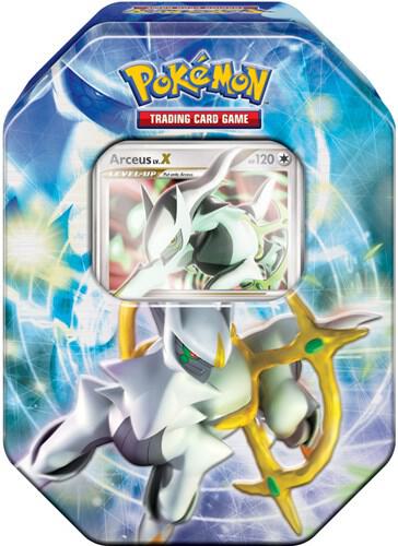 Pokemon TCG Arceus Arceus Collectors Tin Blue trading card product