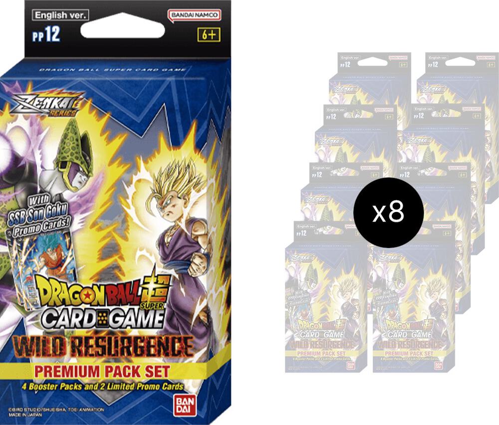 Dragon Ball Super Card Game Wild Resurgence Wild Resurgence Premium Pack Set 12 Display booster pack
