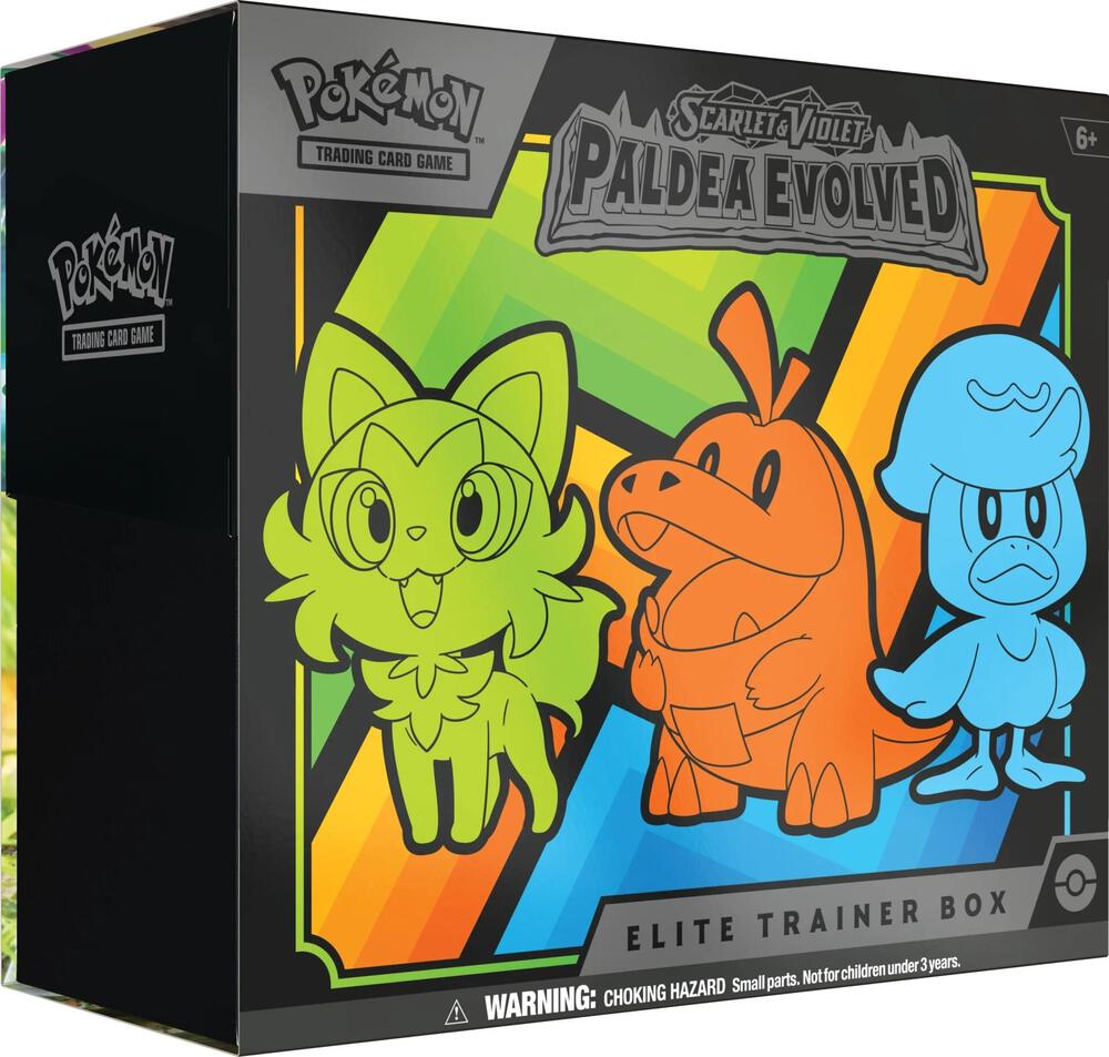 Pokemon TCG Paldea Evolved Paldea Evolved Elite Trainer Box sealed box