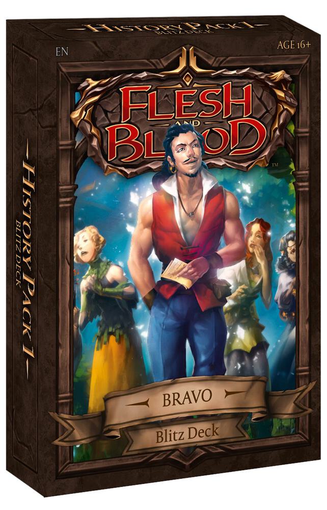 Flesh and Blood TCG Historic Pack 1 Blitz Deck Bravo booster pack