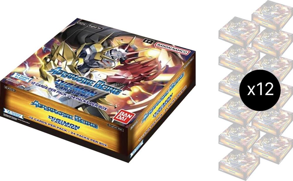 Digimon Card Game Alternative Being Alternative Being Booster Box Case sealed box