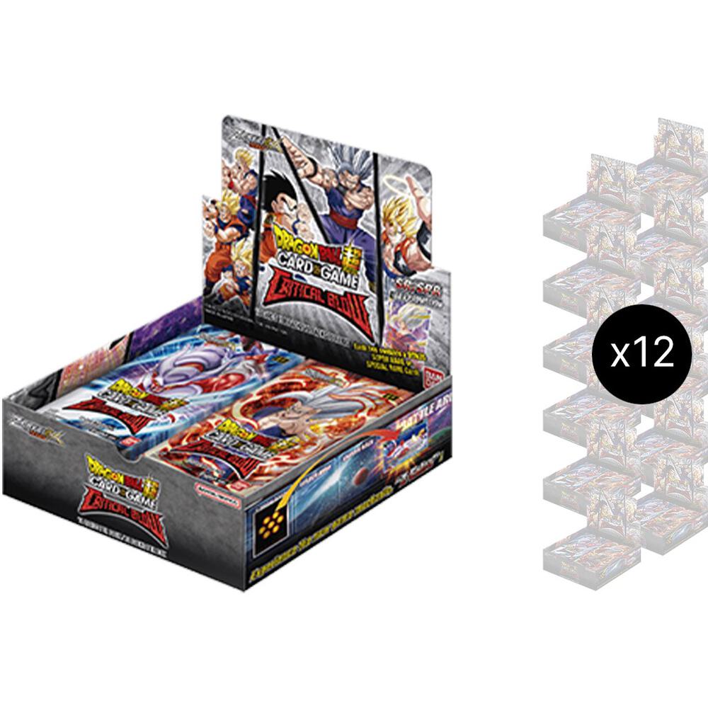 Dragon Ball Super Card Game Critical Blow Critical Blow Booster Box Case sealed box