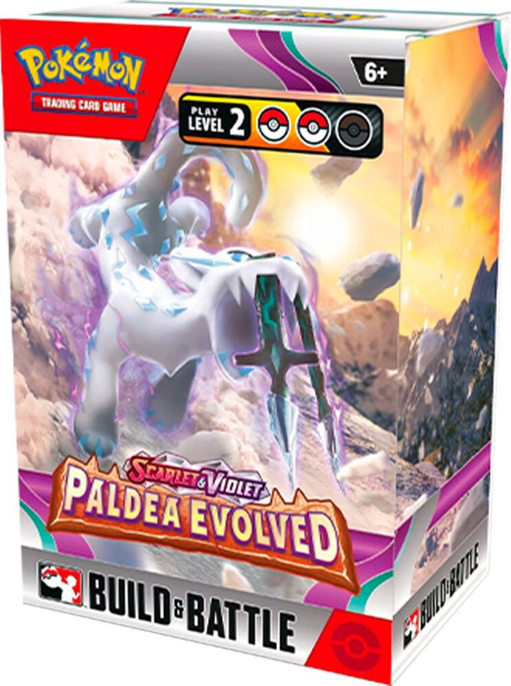Pokemon TCG Paldea Evolved Paldea Evolved Build and Battle Box sealed box