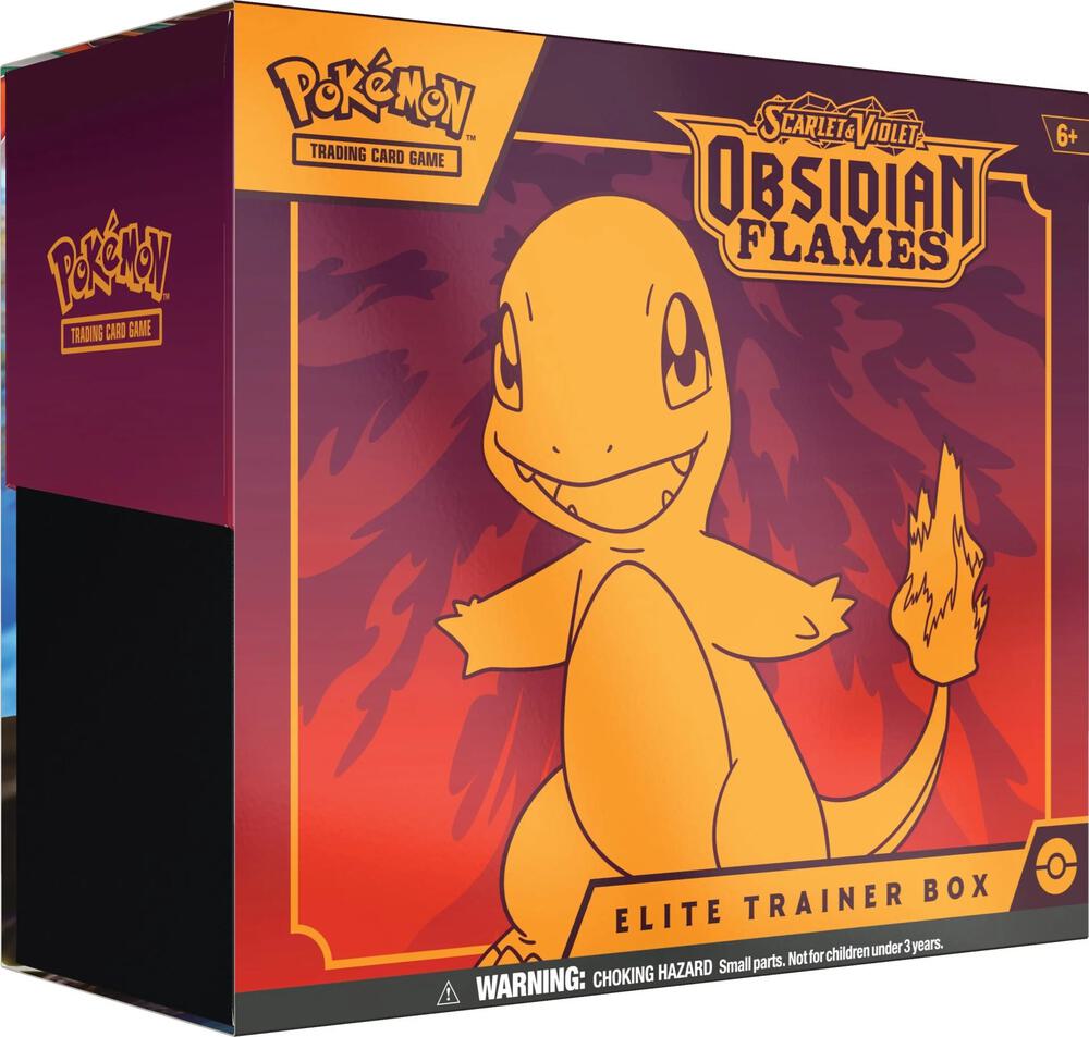 Pokemon TCG Obsidian Flames Obsidian Flames Elite Trainer Box sealed box