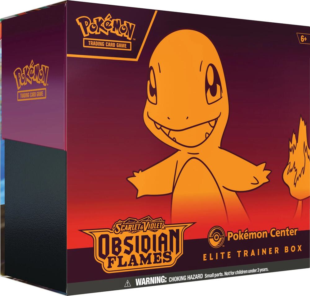 Pokemon TCG Obsidian Flames Obsidian Flames Pokemon Center Elite Trainer Box Exclusive sealed box