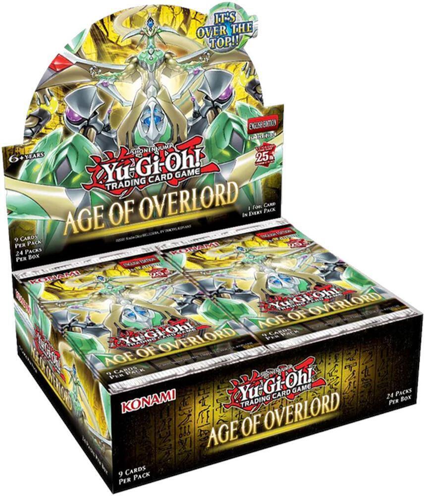 Yu-Gi-Oh! TCG Age of Overlord Age of Overlord Booster Box sealed box