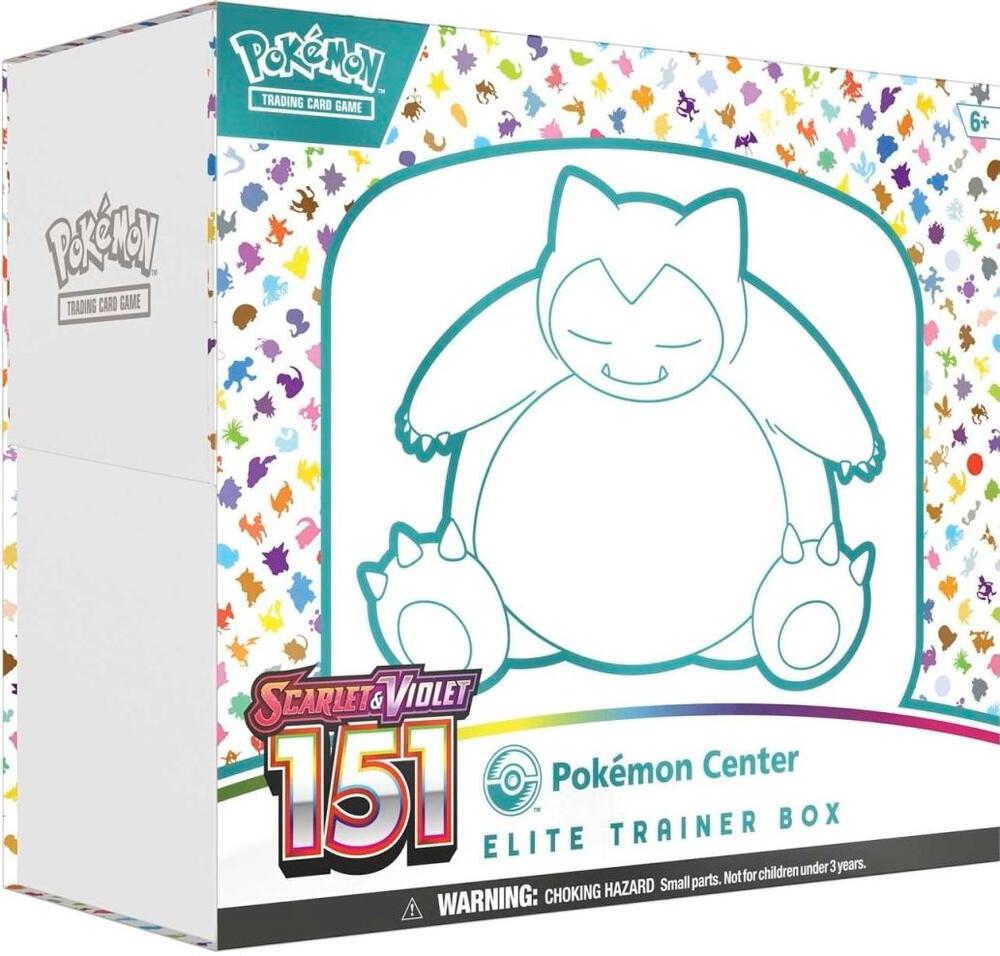 Pokemon TCG 151 151 Pokemon Center Elite Trainer Box Exclusive sealed box