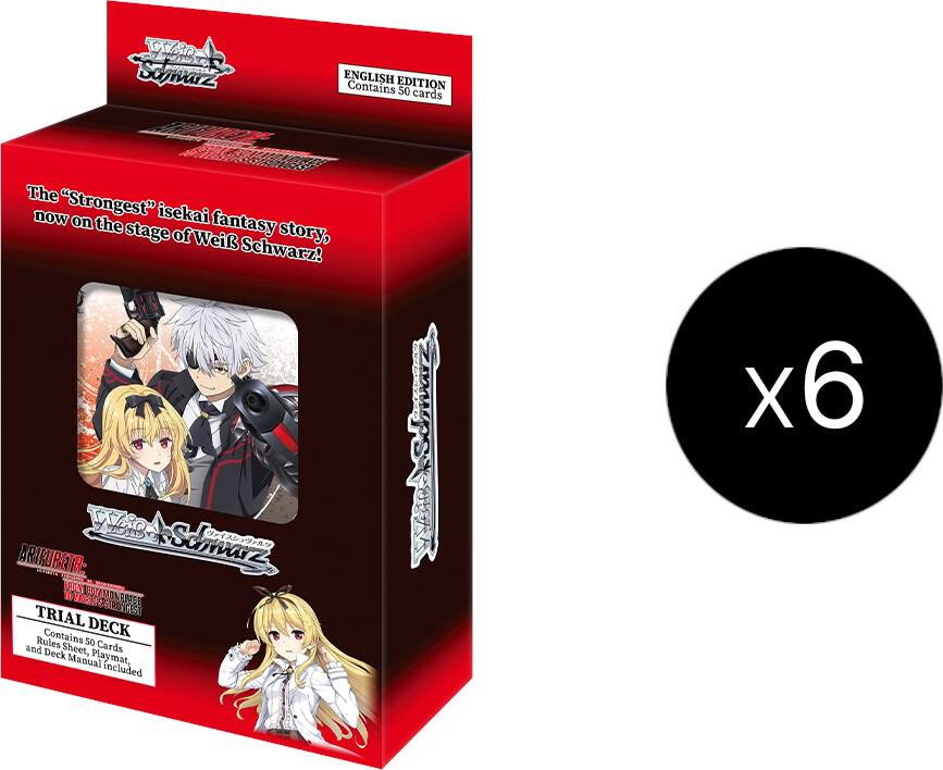 Weiss Schwarz Arifureta From Commonplace to Worlds Strongest Arifureta From Commonplace to Worlds Strongest Trial Deck Display deck product