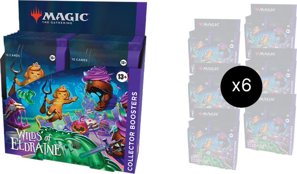 Magic the Gathering Wilds of Eldraine Wilds of Eldraine Collector Booster Display Case sealed box