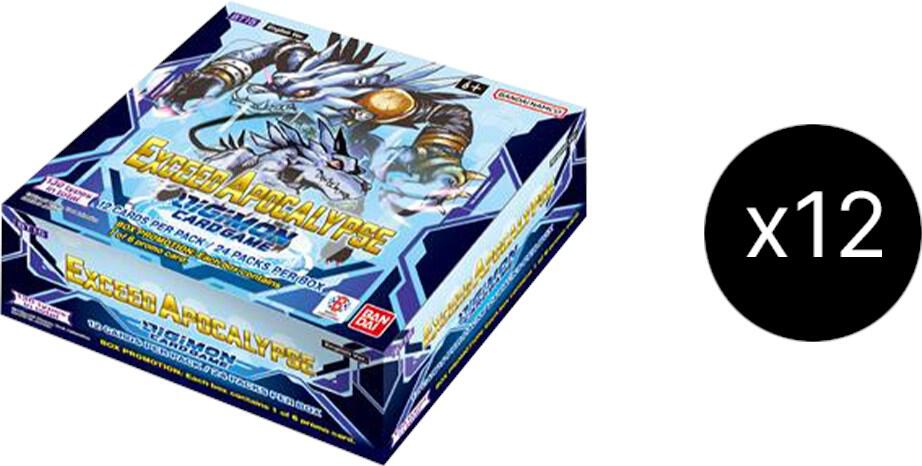 Digimon Card Game Exceed Apocalypse Exceed Apocalypse Booster Box Case sealed box