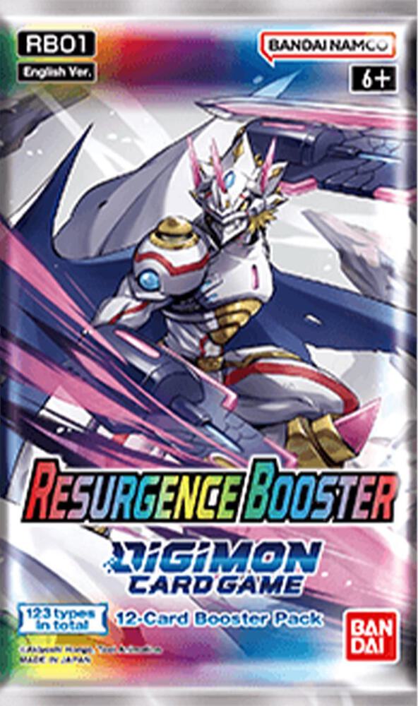 Digimon Card Game Resurgence Booster Resurgence Booster Pack booster pack