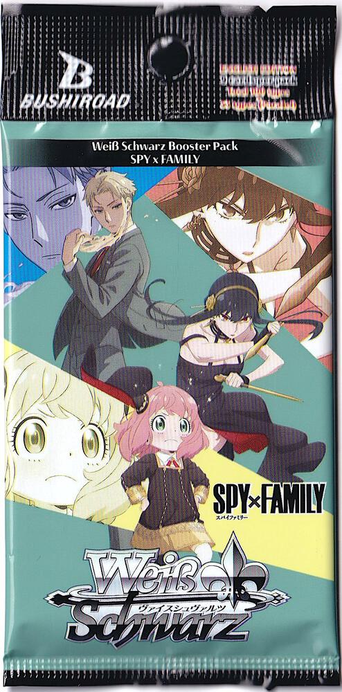Weiss Schwarz SPY x FAMILY SPY x FAMILY Booster Pack booster pack