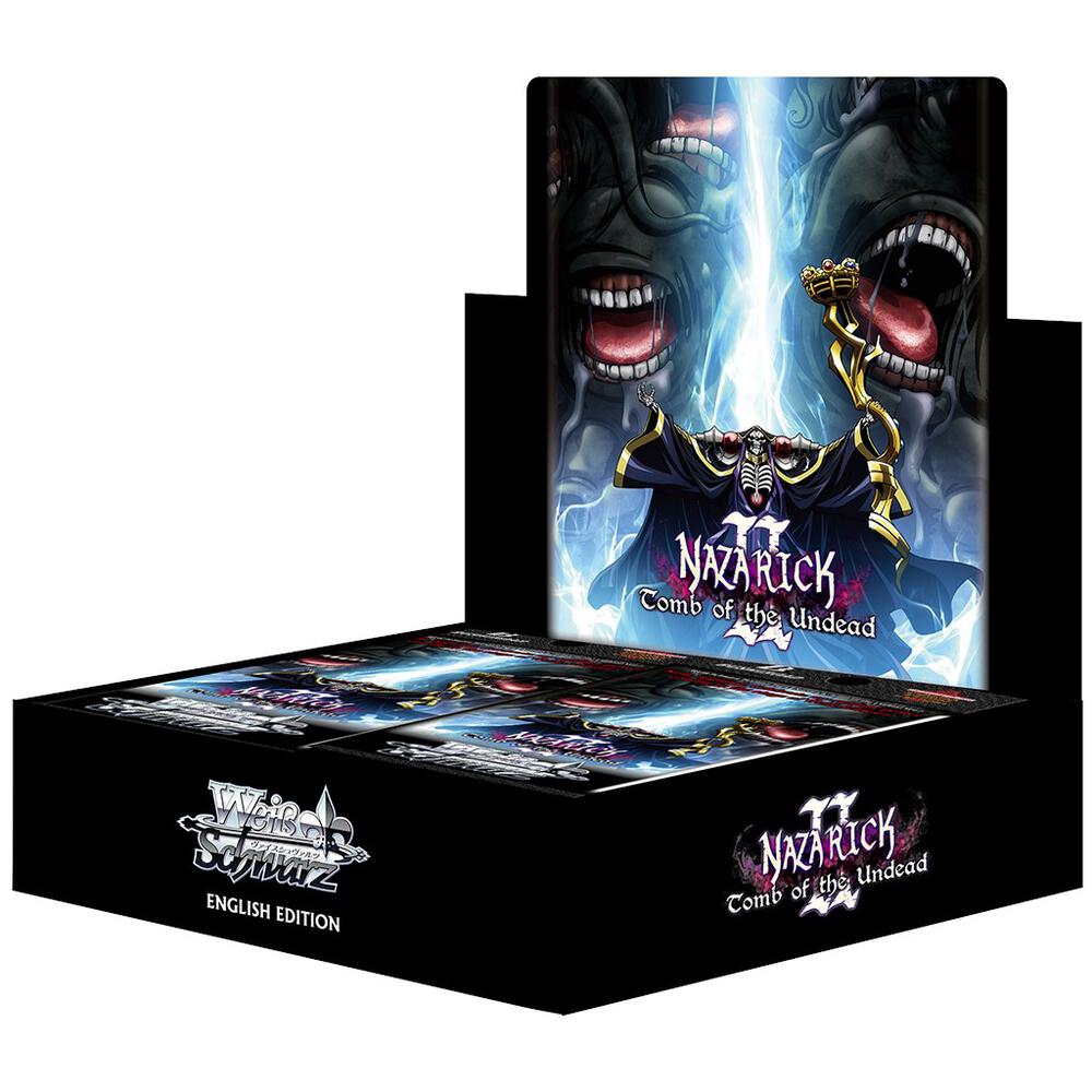 Weiss Schwarz Nazarick Tomb of the Undead Vol 2 Nazarick Tomb of the Undead Vol 2 Booster Box sealed box