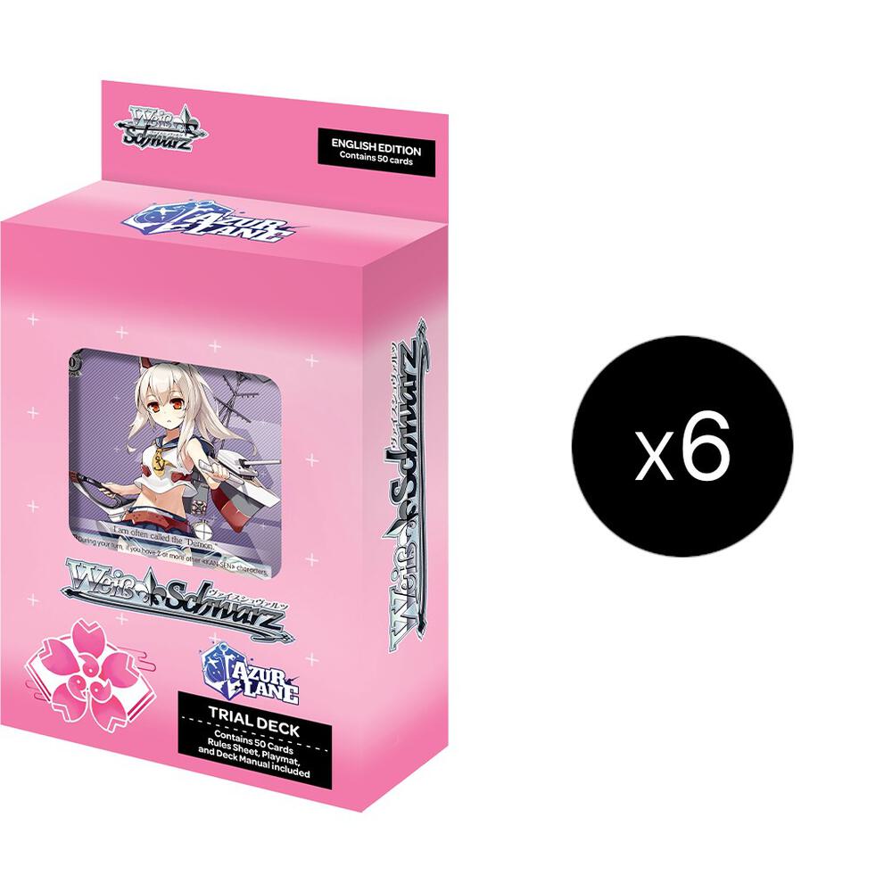 Weiss Schwarz Azur Lane Azur Lane Royal Sakura Trial Deckplus Display deck product