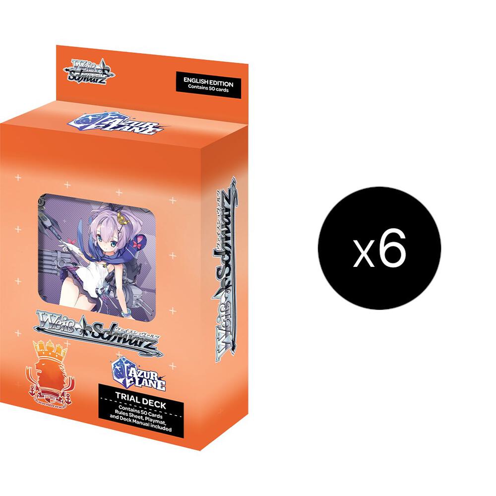 Weiss Schwarz Azur Lane Azur Lane Royal Navy Trial Deckplus Display deck product