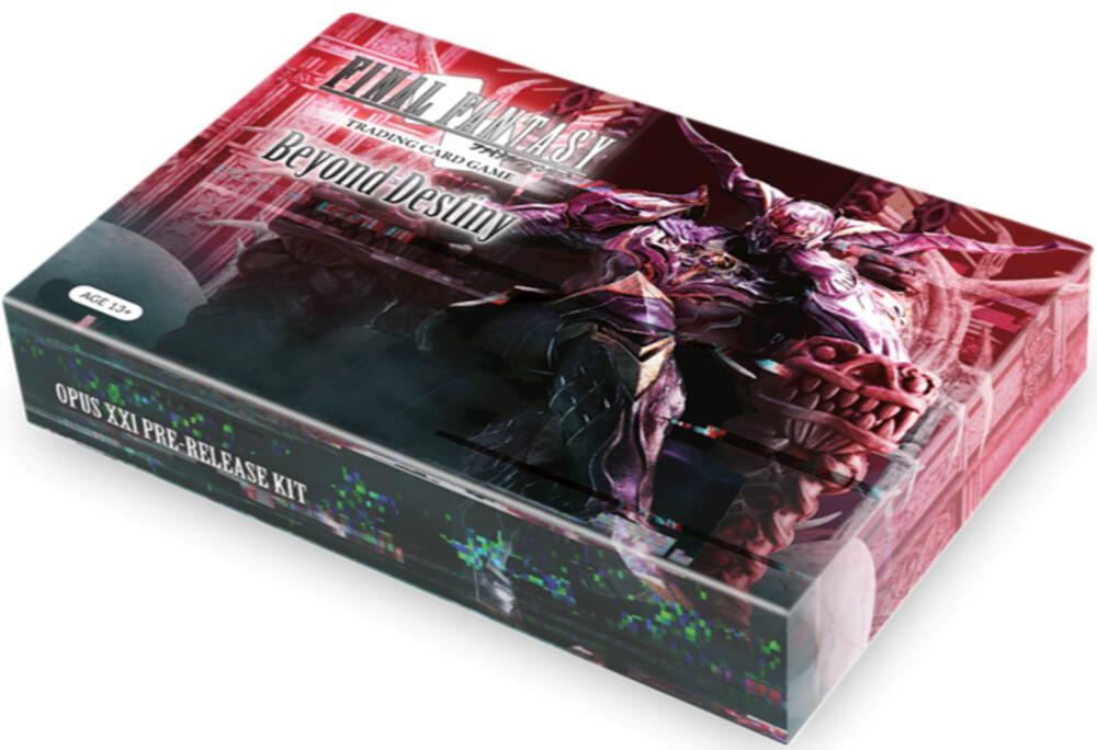 Final Fantasy TCG Beyond Destiny Beyond Destiny Prerelease Kit trading card product
