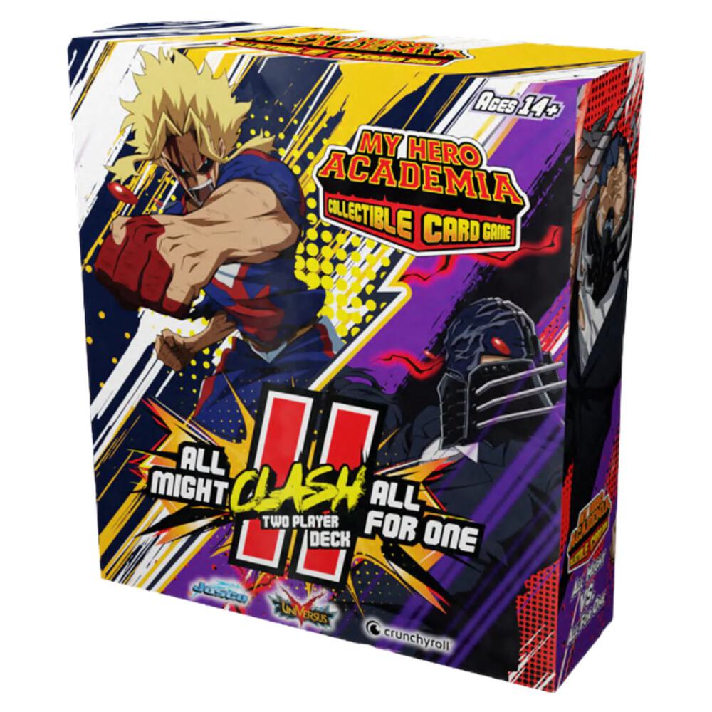 UniVersus Card Game My Hero Academia My Hero Academia League of Villains 2 Player Clash Decks Unlimited Edition deck product