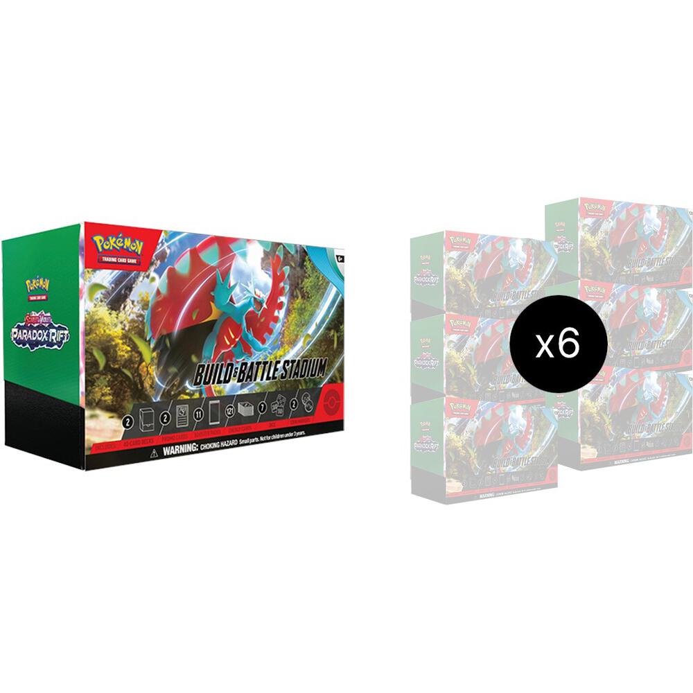 Pokemon TCG Paradox Rift Paradox Rift Build and Battle Stadium Case sealed box