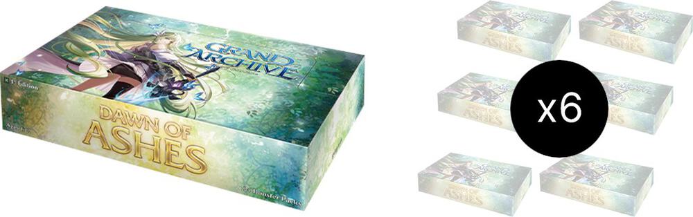 Grand Archive TCG Dawn of Ashes Dawn of Ashes 1st Edition Booster Box Case sealed box