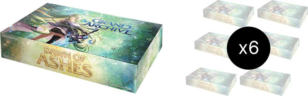 Grand Archive TCG Dawn of Ashes Dawn of Ashes Alter Edition Booster Box Case sealed box