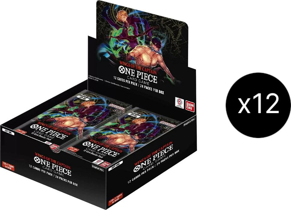 One Piece Card Game Wings of the Captain Wings of the Captain Booster Box Case sealed box