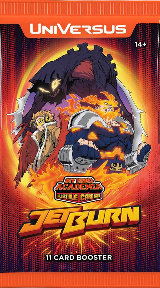 UniVersus Card Game My Hero Academia My Hero Academia Jet Burn Booster Pack booster pack