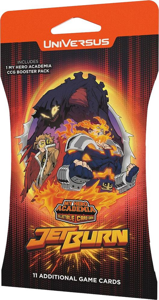 UniVersus Card Game My Hero Academia My Hero Academia Jet Burn Hanging Booster Pack booster pack