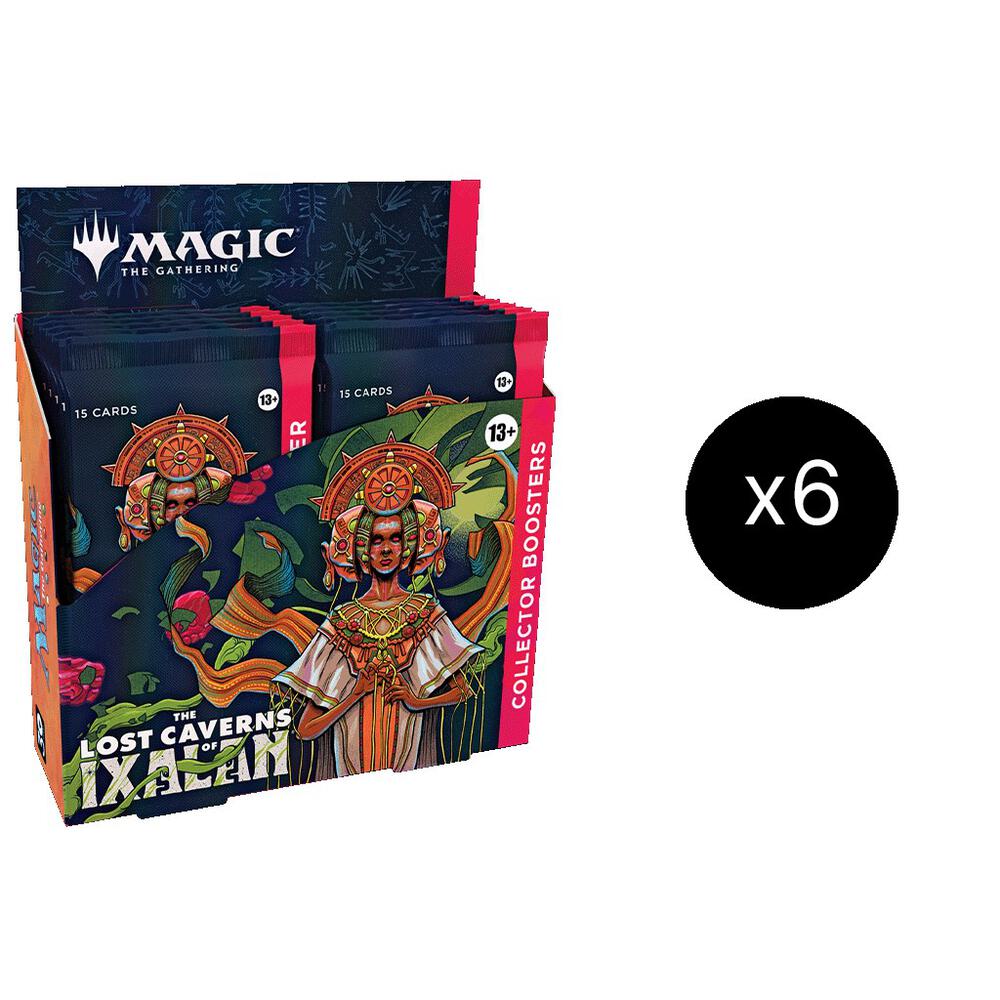 Magic the Gathering The Lost Caverns of Ixalan The Lost Caverns of Ixalan Collector Booster Display Case sealed box