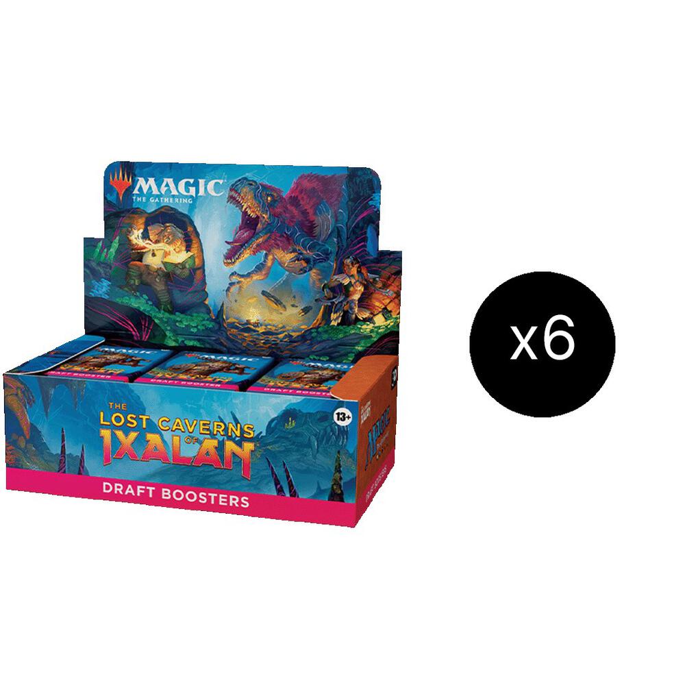 Magic the Gathering The Lost Caverns of Ixalan The Lost Caverns of Ixalan Draft Booster Display Case sealed box