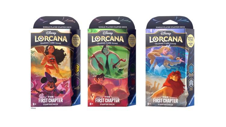 Disney Lorcana The First Chapter The First Chapter Starter Deck Set of 3 deck product
