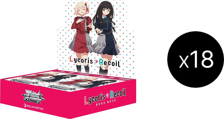 Weiss Schwarz Lycoris Recoil Lycoris Recoil Booster Box Case sealed box