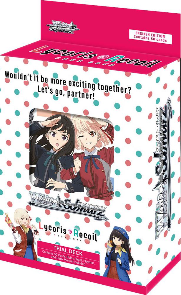 Weiss Schwarz Lycoris Recoil Lycoris Recoil Trial Deck deck product