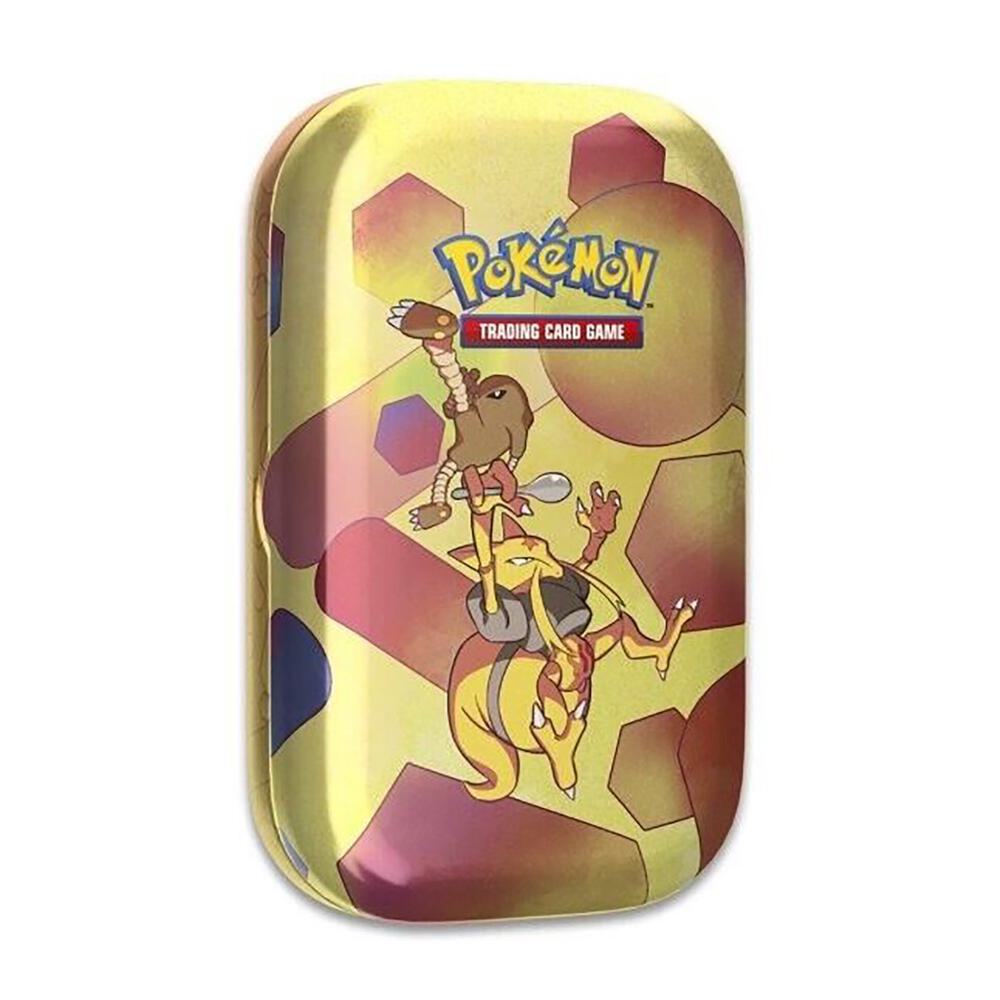 Pokemon TCG 151 151 Mini Tin Hitmonlee and Kadabra trading card product