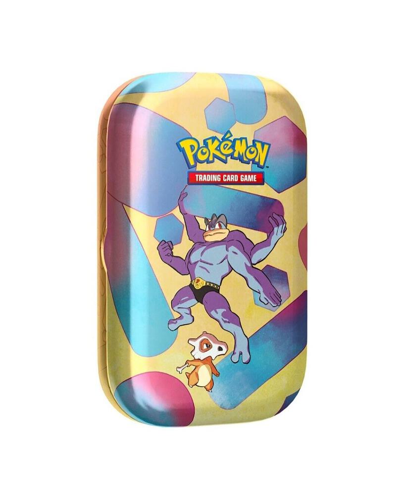 Pokemon TCG 151 151 Mini Tin Machamp and Cubone trading card product
