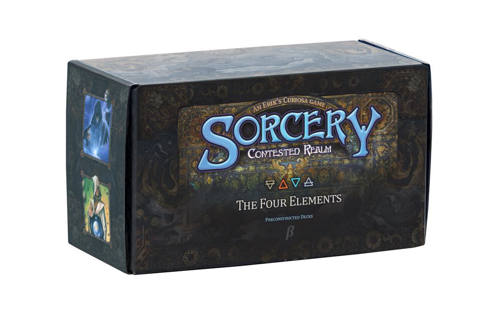 Sorcery Contested Realm TCG Beta Beta The Four Elementals Preconstructed Deck Box Beta sealed box