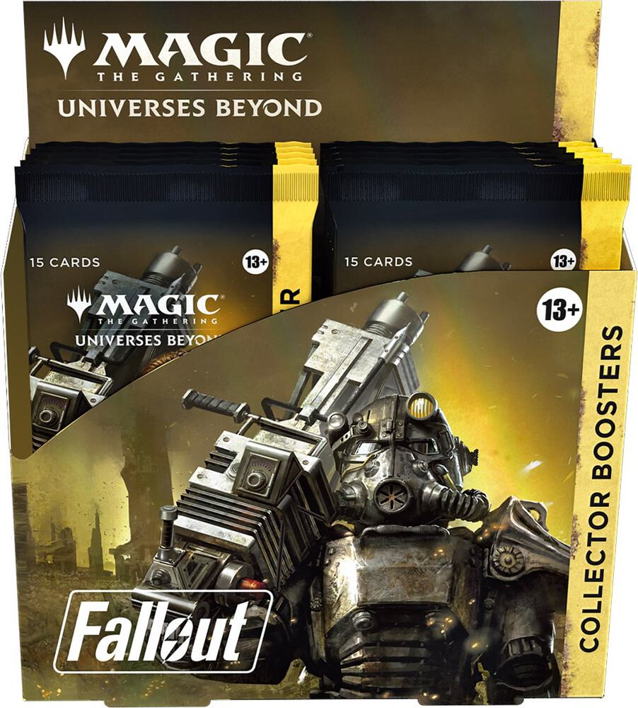 Magic the Gathering Universes Beyond Fallout Universes Beyond Fallout Collector Booster Display booster pack
