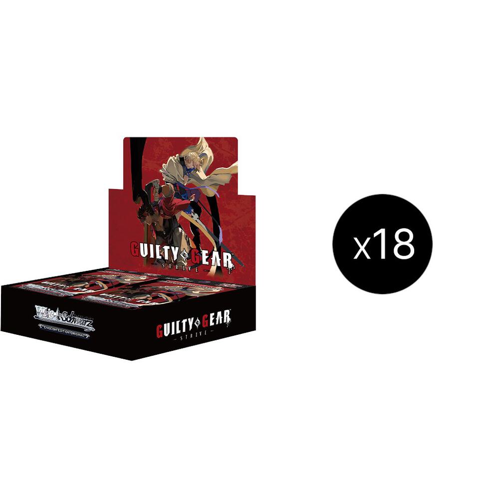 Weiss Schwarz Guilty Gear Strive Guilty Gear Strive Booster Box Case sealed box