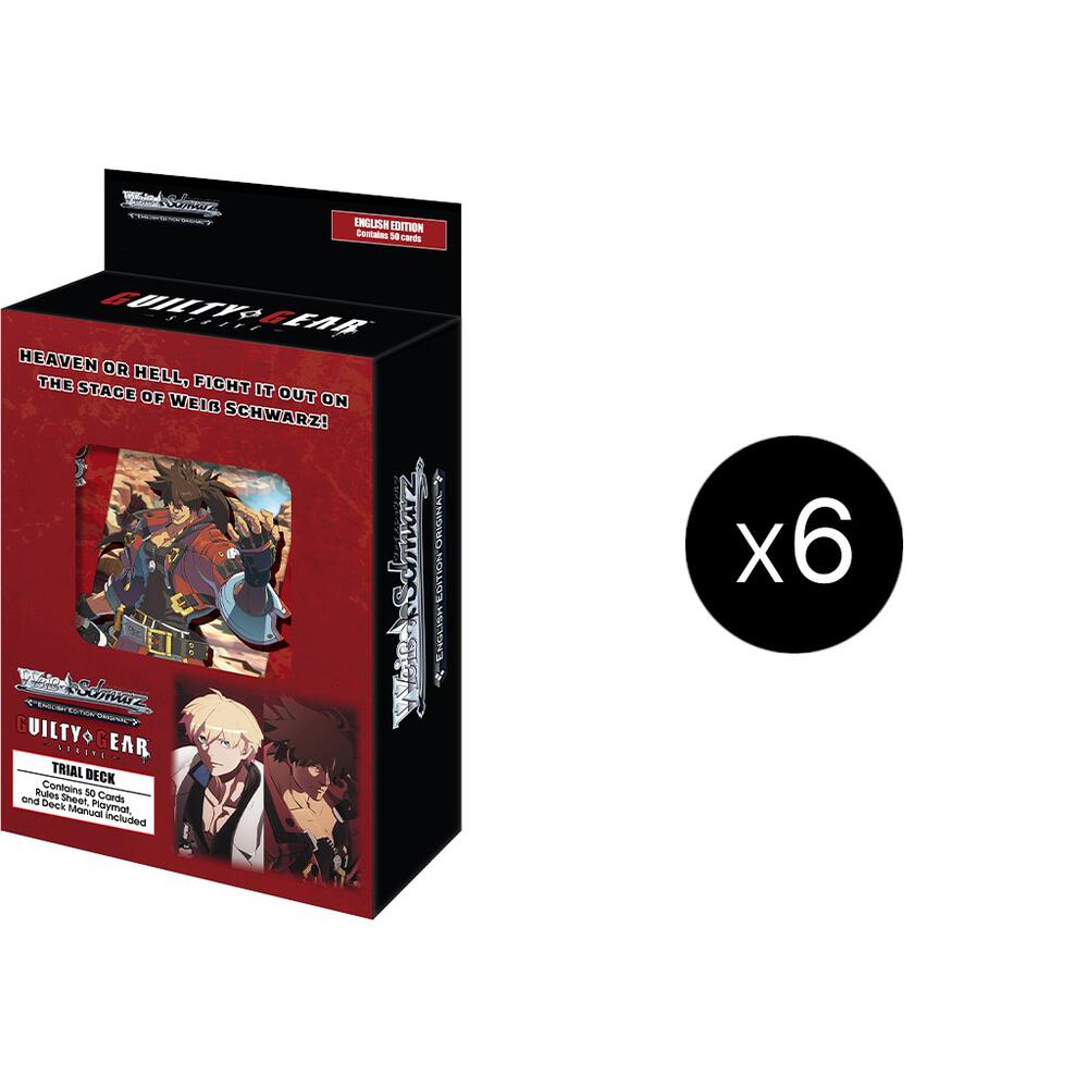 Weiss Schwarz Guilty Gear Strive Guilty Gear Strive Trial Deck Display deck product
